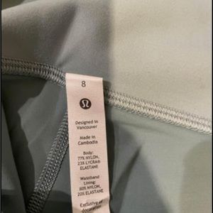Size 8 Lululemon leggings
